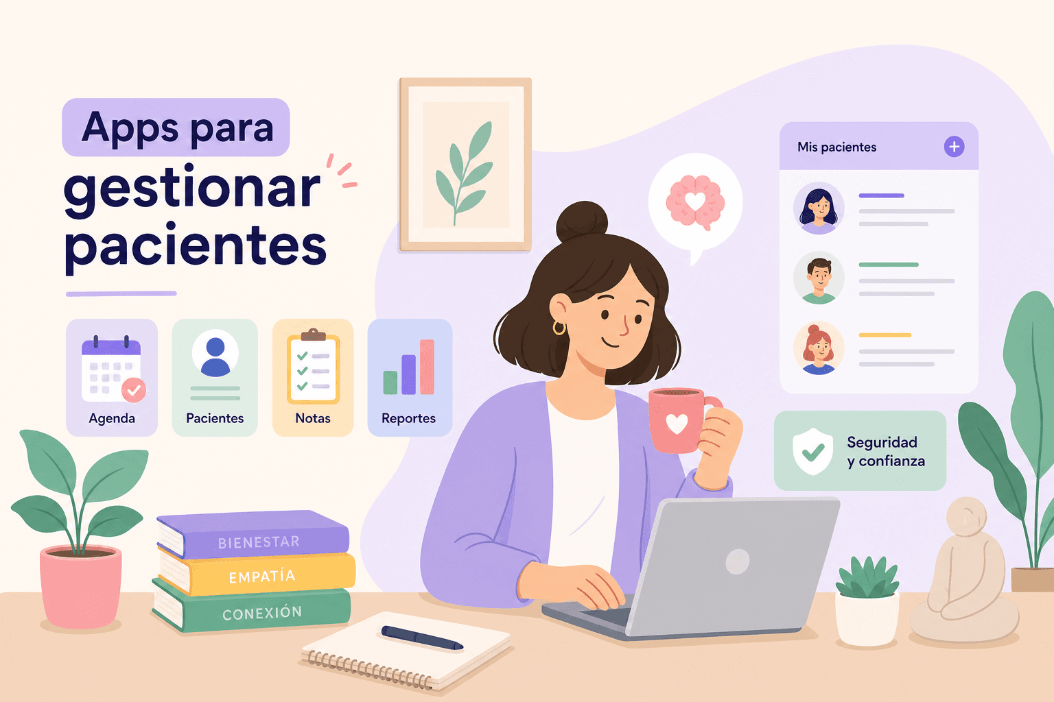 Las mejores apps de gestión de pacientes para psicólogas